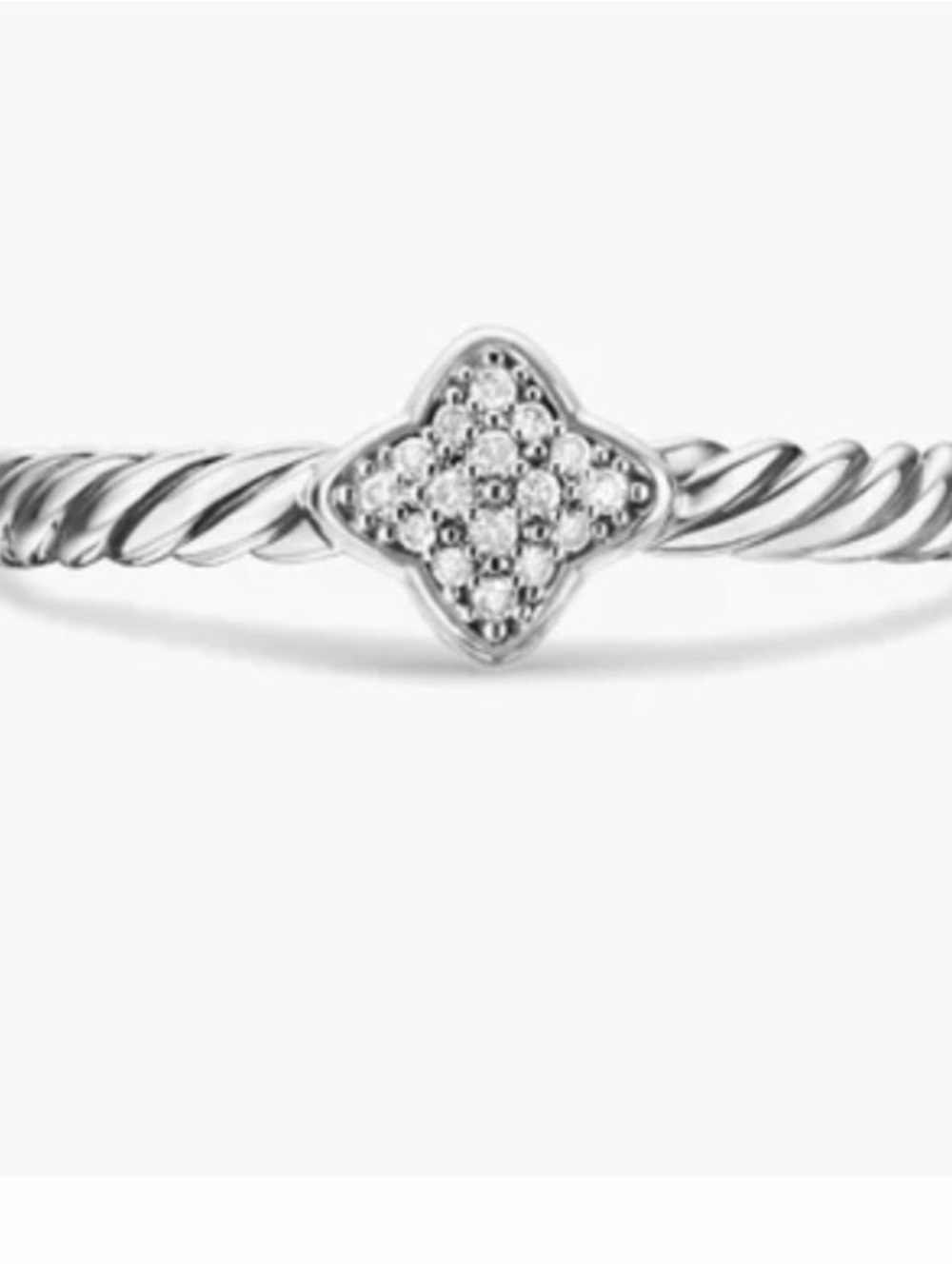David Yurman Cable Collectibles Quatrefoil Ring
